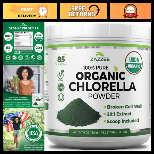 Organic chlorella powder - organic,
