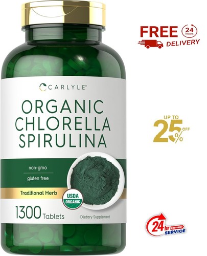 Organic chlorella spirulina - organic,