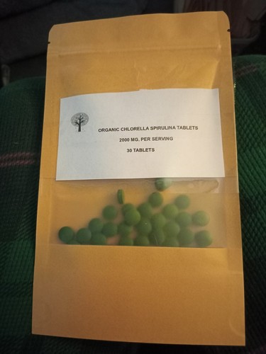 Organic chlorella spirulina - organic, /spirulina