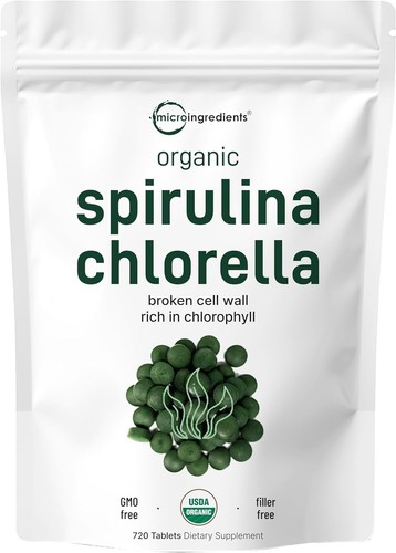 Organic chlorella spirulina - organic,