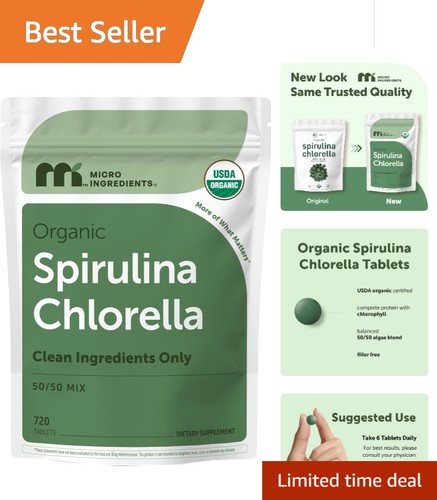 Organic spirulina chlorella - spirulina,