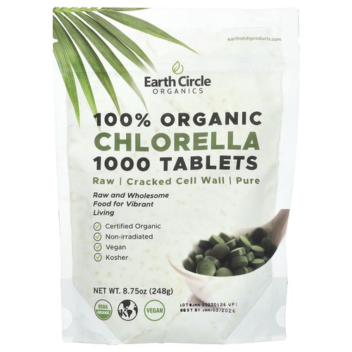 100 organic chlorella 1 - organic, 1,000