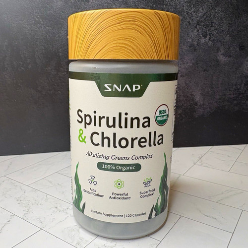 Snap organic spirulina - organic, &